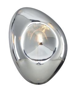 Aplique de cristal color cromo MABELL