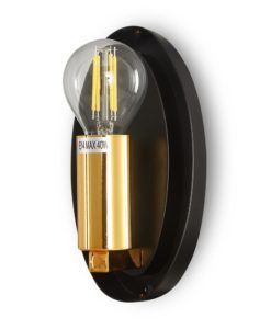 Aplique de cristal color dorado MABELL detalle