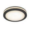 Lámpara empotrable negra Ø 9,5 cm PHANTON LED
