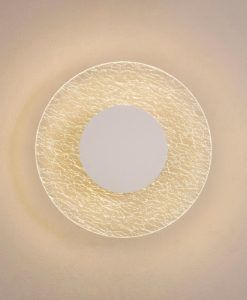 Aplique blanco 12W Ø 25 cm JEWEL LED