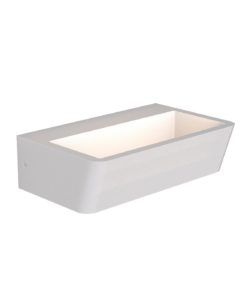 Aplique blanco arena luz cálida ALTEA LED 15W