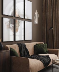 Aplique blanco BIANCA LED 12W ambiente