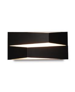Aplique negro tamaño 33 cm FUJI LED 14W