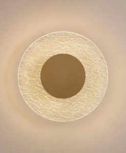 Aplique dorado 12W Ø 25 cm JEWEL LED