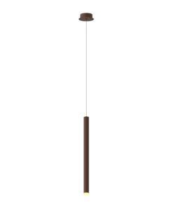 Lámpara colgante marrón corten CALA LED 6W