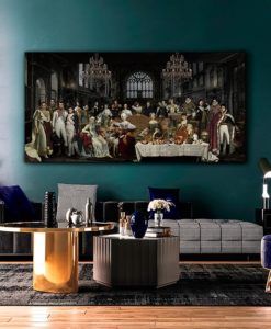Original lámina impresa 180 x 90 cm LA NOBLEZA ambiente