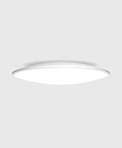 Plafón fino blanco de luz fría Ø 46 cm SLIM LED 50W