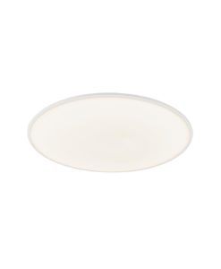 Plafón fino blanco de luz neutra Ø 37 cm SLIM LED 24W 2