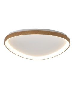 Plafón madera simulada tamaño 60 cm NISEKO LED 48W