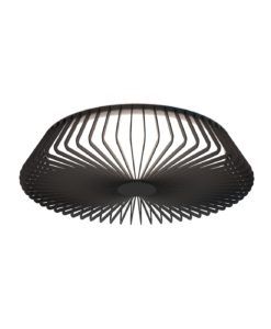 Plafón negro dimable Ø 63 cm HIMALAYA LED 80W