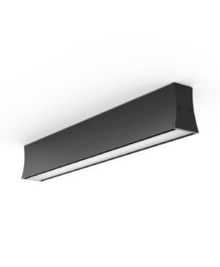 Plafón negro luz cálida HANOK LED 14W