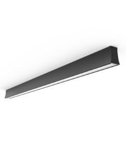 Plafón negro luz cálida HANOK LED 38W