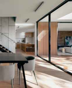 Plafón negro luz neutra HANOK LED 38W ambiente
