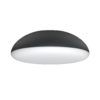 Plafón negro Ø 38 cm KAZZ