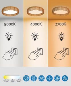 Plafón KILIMANJARO LED