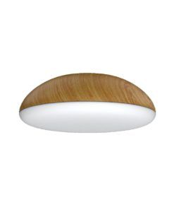 Plafón simulación madera Ø 38 cm KAZZ