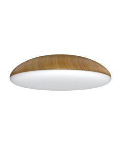 Plafón simulación madera Ø 50 cm KAZZ