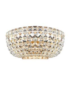 Aplique dorado y cristal BASFOR