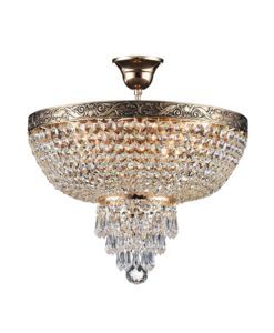 Lámpara cristal 5 luces Ø 40 cm PALACE
