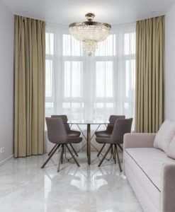 Lámpara cristal 5 luces Ø 40 cm PALACE ambiente