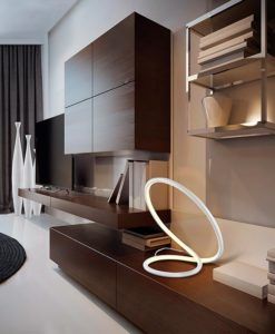 Lámpara de mesa blanca INFINITO LED 15W ambiente