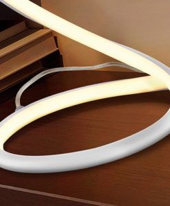 Lámpara de mesa blanca INFINITO LED 15W detalles