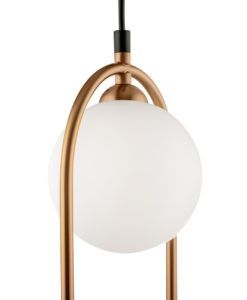 Lámpara 2 luces Ø 17 cm RING detalles