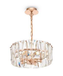 Lámpara 4 luces Ø 38 cm PUNTES