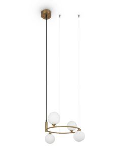 Lámpara 4 luces Ø 40 cm RING 2