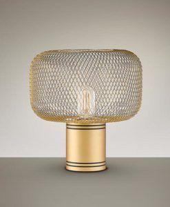 Lámpara de mesa oro Ø 28 cm OSIRIS