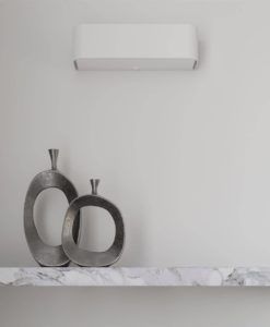 Aplique blanco 45 cm LOKKO ambiente