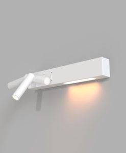 Aplique blanco COMODO LED detalles