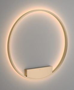 Aplique color latón grande Ø 80 cm RIM LED