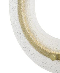 Aplique color oro y cristal MAYA LED detalles