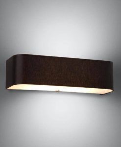Aplique negro 45 cm LOKKO ambiente 2