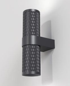 Aplique negro dos luces FOCUS ambiente