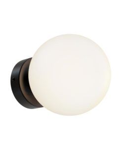 Aplique negro Ø 15 cm BASIC FORM
