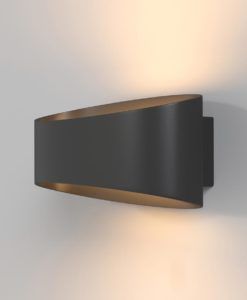 Aplique negro TRAME LED 2