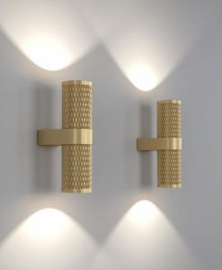 Aplique oro dos luces FOCUS ambiente