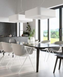 Lámpara blanca 60 cm URANO ambiente