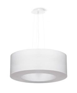 Lámpara blanca Ø 50 cm SATURNO SL