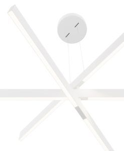Lámpara blanca ORIGAMI LED detalles