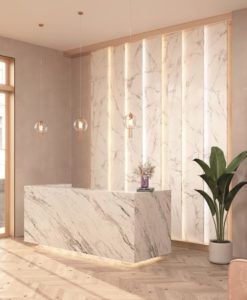 Lámpara bronce y cristal Ø 25 cm FLUSSO ambiente