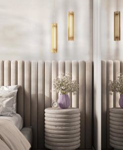Lámpara colgante color latón SONATA LED ambiente