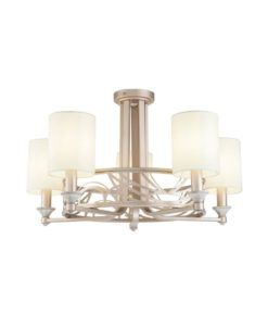 Lámpara color oro y crema Ø 71 cm VITTORIA