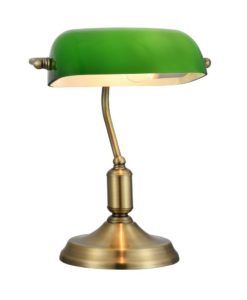 Lámpara de mesa bronce KIWI