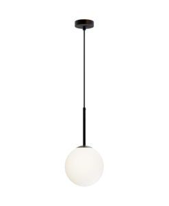 Lámpara negra mate Ø 20 cm BASIC FORM