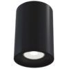 Lámpara negra Ø 85 mm SLIM