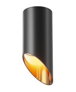 Lámpara negra y oro Ø 6 cm LIPARI