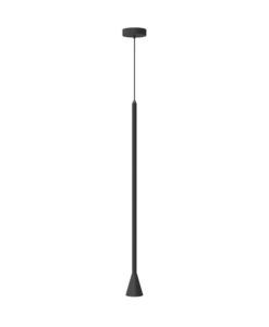 Lámpara negro Ø 75 mm ARROW